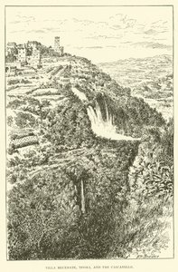 Villa Mecenate, Tívoli, y las Cascatelle