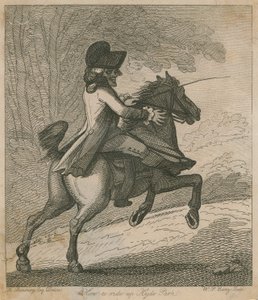 Cómo montar en Hyde Park de Henry William Bunbury
