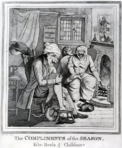 Los Cumplidos de la Temporada, Talones Agrietados y Sabañones, c.1785