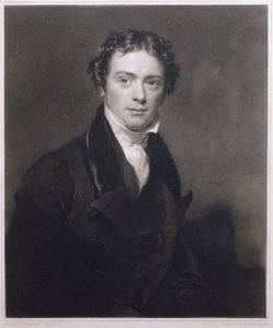 Retrato de Michael Faraday (1791-1867) grabado por Samuel Cousins (1801-87) 1830