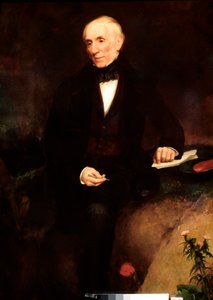 Retrato de William Wordsworth, poeta británico