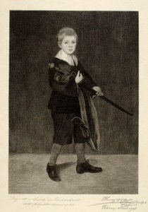 Niño con espada de Henry Wolf