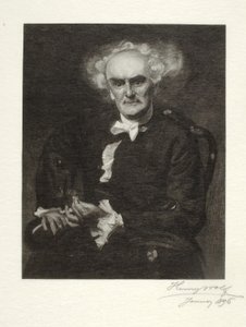 Joseph Jefferson como "Dr. Pangloss" de Henry Wolf
