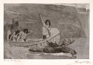 Matar al alce de Henry Wolf