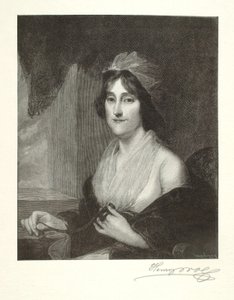 Sra. de William Rawle (Sarah Coates Burge) de Henry Wolf