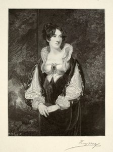 Retrato de una dama de Henry Wolf