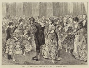 El Baile Juvenil de la Alcaldesa en la Mansion House