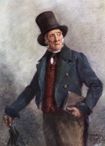 Anales de la Parroquia: El anciano gobernante (litografía en color)