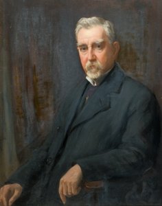 John Campbell Low (1852-1943), siglo XX (óleo sobre lienzo) de Henry Wright Kerr