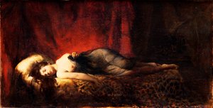 La piel de leopardo de Henry Wyndham Phillips