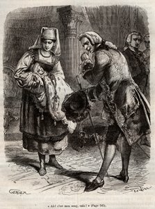 El nacimiento de Louise Auguste, duquesa de Augustenborg de Henry de Kock