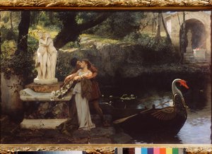 Sigue el ejemplo de los Dioses. Pintura de Henryk Siemiradzki (1843-1902), óleo sobre lienzo de Henryk Siemieradzki