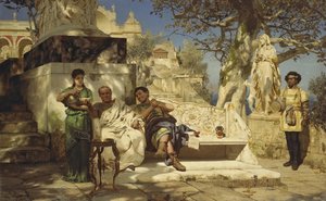 La siesta del patricio, 1881