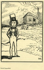 David Copperfield, de Mi personaje de ficción favorito, de Thomas Boyd, en The Bookman