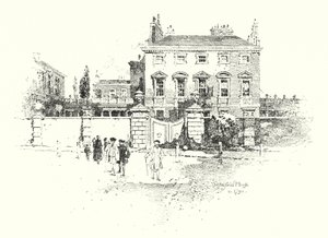 Chesterfield House, Londres, en 1790 de Herbert (after) Railton