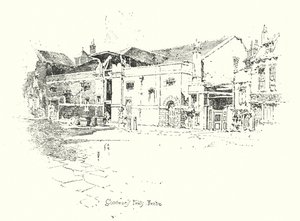 Teatro de Goodman’s Fields, Londres de Herbert (after) Railton