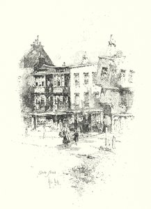 Grub Street, Londres de Herbert (after) Railton