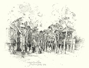Orquesta Grand Walk, jardines de Marylebone de Herbert (after) Railton