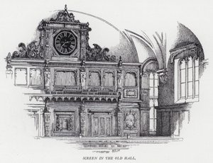 Pantalla en el Old Hall de Herbert (after) Railton