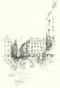 Catedral de San Pablo, desde Fleet Street, Londres