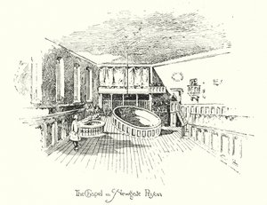 La capilla, prisión de Newgate, Londres
