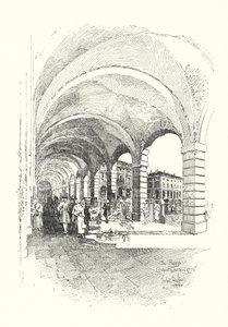 La Piazza, Covent Garden, Londres de Herbert (after) Railton