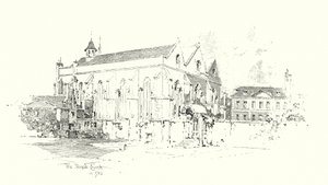 La Iglesia del Templo, Londres, en 1761