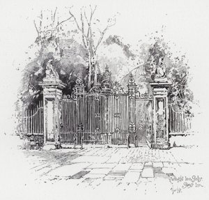 Puertas de hierro forjado, Gray