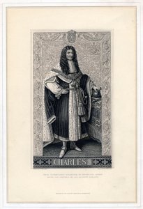 Carlos II, Rey de Inglaterra, Escocia e Irlanda, siglo XIX de Herbert Bourne