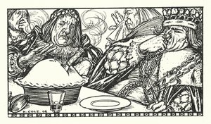 Bacon Pie (grabado) de Herbert Cole