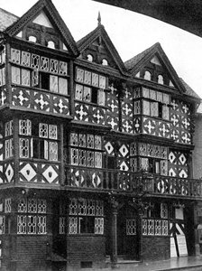Hotel Feathers, Ludlow, Shropshire, Inglaterra de Herbert Felton