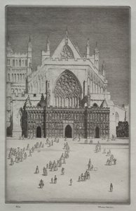 Catedral de Exeter de Herbert Gordon Warlow