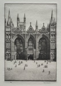 Catedral de Peterborough de Herbert Gordon Warlow
