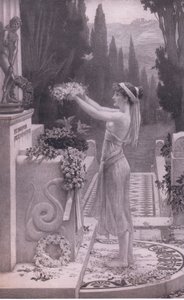 Su primera ofrenda, de Bibbys Annual, 1916-1917 de Herbert Gustave Schmalz