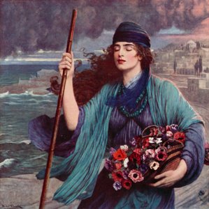 Nydia, la niña ciega de Pompeya de Herbert Gustave after Schmalz