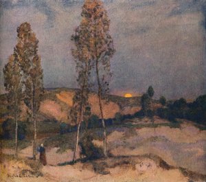 Dunas de arena, Pas De Calais, c. 1900 de Herbert Hughes Stanton