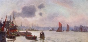 Lavender Wharf de Herbert Menzies (after) Marshall