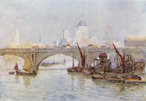 Extremo sur del Puente de Waterloo de Herbert Menzies (after) Marshall