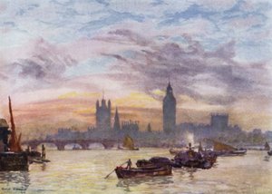 Torres de Westminster de Herbert Menzies (after) Marshall