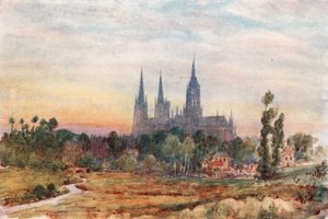 Bayeux desde los prados de Herbert Menzies Marshall