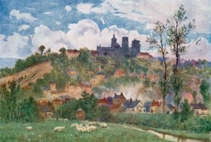 Laon, vista desde la llanura
