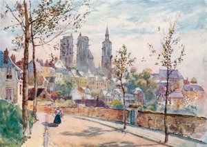 Laon desde los bulevares de Herbert Menzies Marshall