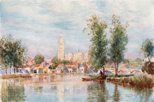 Périgueux desde el río de Herbert Menzies Marshall