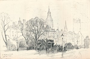 Whitehall, c1893 de Herbert Menzies Marshall