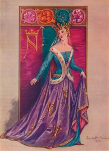 Una dama noble, 1927 de Herbert Norris