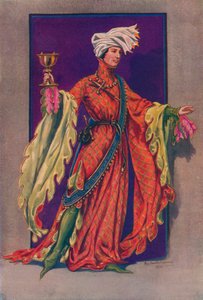Un noble. Finales del siglo XIV, 1926 de Herbert Norris