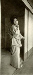 Una doncella del Japón, 1910 de Herbert Ponting