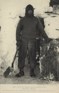Expedición al Polo Sur del Capitán Scott. Capitán Oates de Herbert Ponting