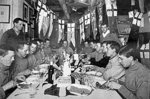 La última cena de cumpleaños del Capitán Scott, 6 de junio de 1911, de 