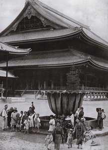 Templo Higashi Hongwanji, Kioto de Herbert Ponting